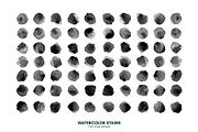 Huge set watercolor vector stains, a Texture Graphic by Ibrin's Shop (Thumbnail 12 of 14)