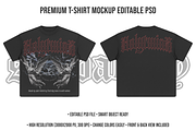 Premium T-shirt Mockup Editable PSD, a Shirt Mockup by std.badboy (Thumbnail 1 of 4)