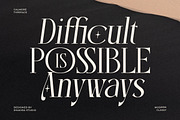 Calmore - Modern Elegant Serif, a Serif Font by Shakira Studio (Thumbnail 8 of 10)