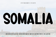 Somalia, a Sans Serif Font by InermediaSTUDIO (Thumbnail 1 of 7)