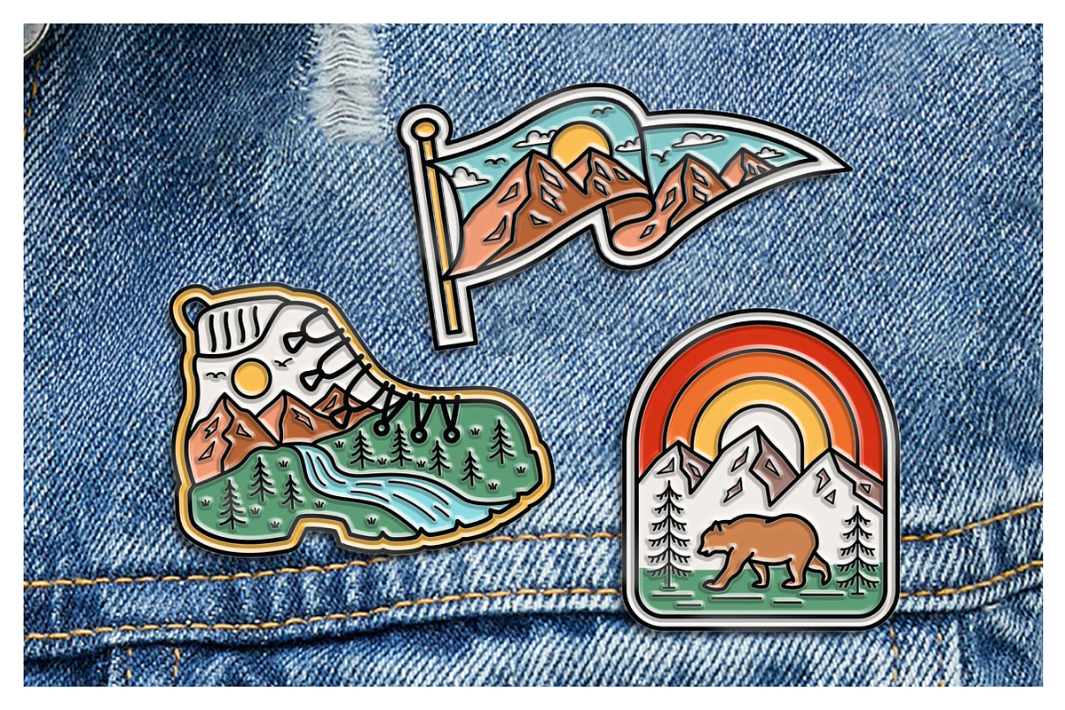 Adventure Badge Collection, a Graphic by cd-design.co (Photo 4 of 7)