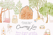 Tennessee Honey – Southern Clipart, a Decorative Illustration by Muse Artist (Thumbnail 14 of 20)