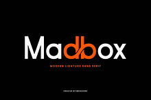 Madbox | Modern Ligature Sans Serif