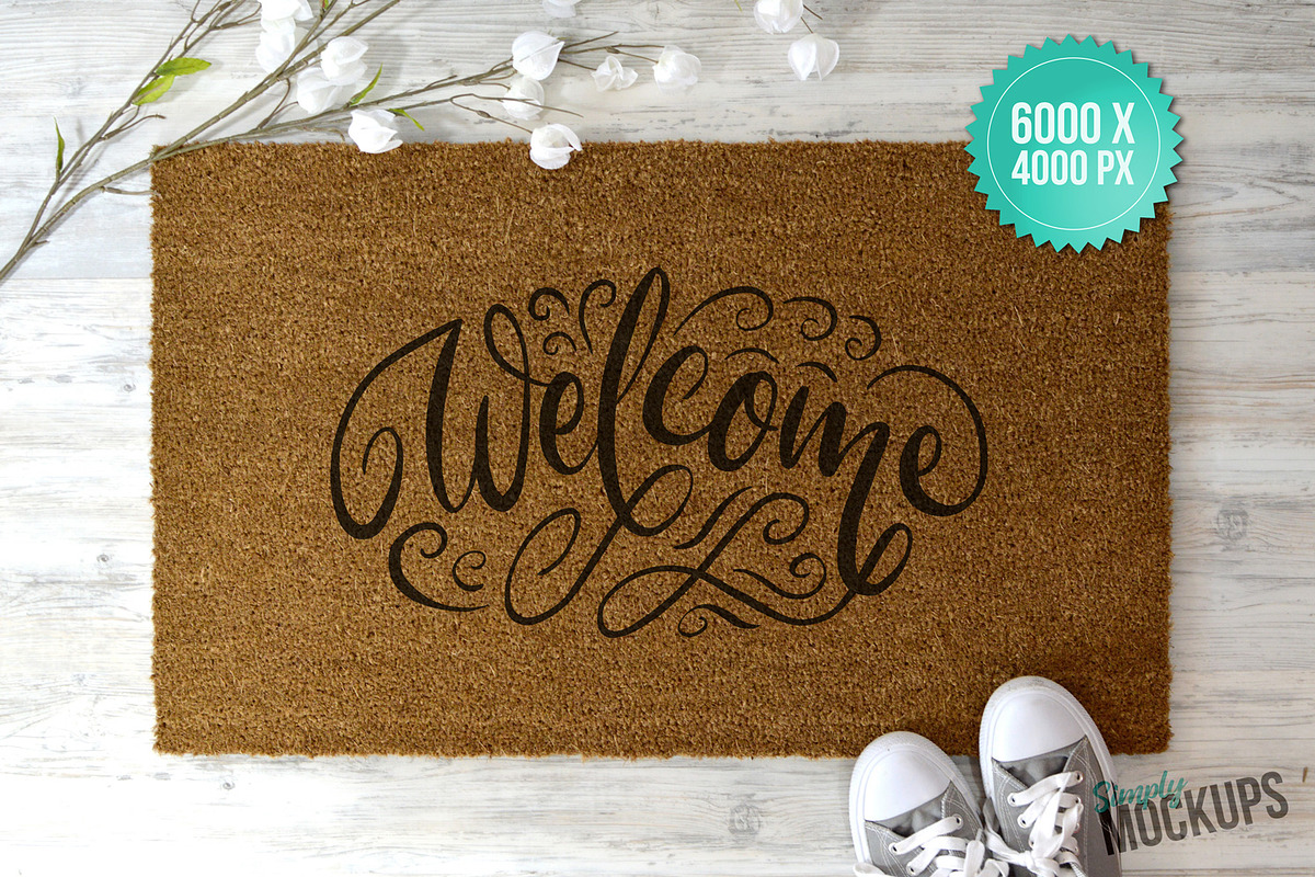 Coir Doormat Mockup, a Product Mockup by Simply Mockups (Photo 2 of 2)