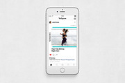 Fitness Instagram Posts, a Social Media Template by Social Corner Graphics (Thumbnail 6 of 8)