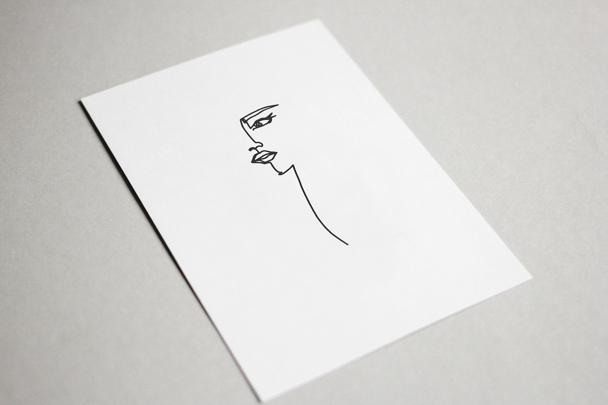 One Line Fashion. Line Art Women, a Person Illustration by AnMark (Photo 16 of 17)