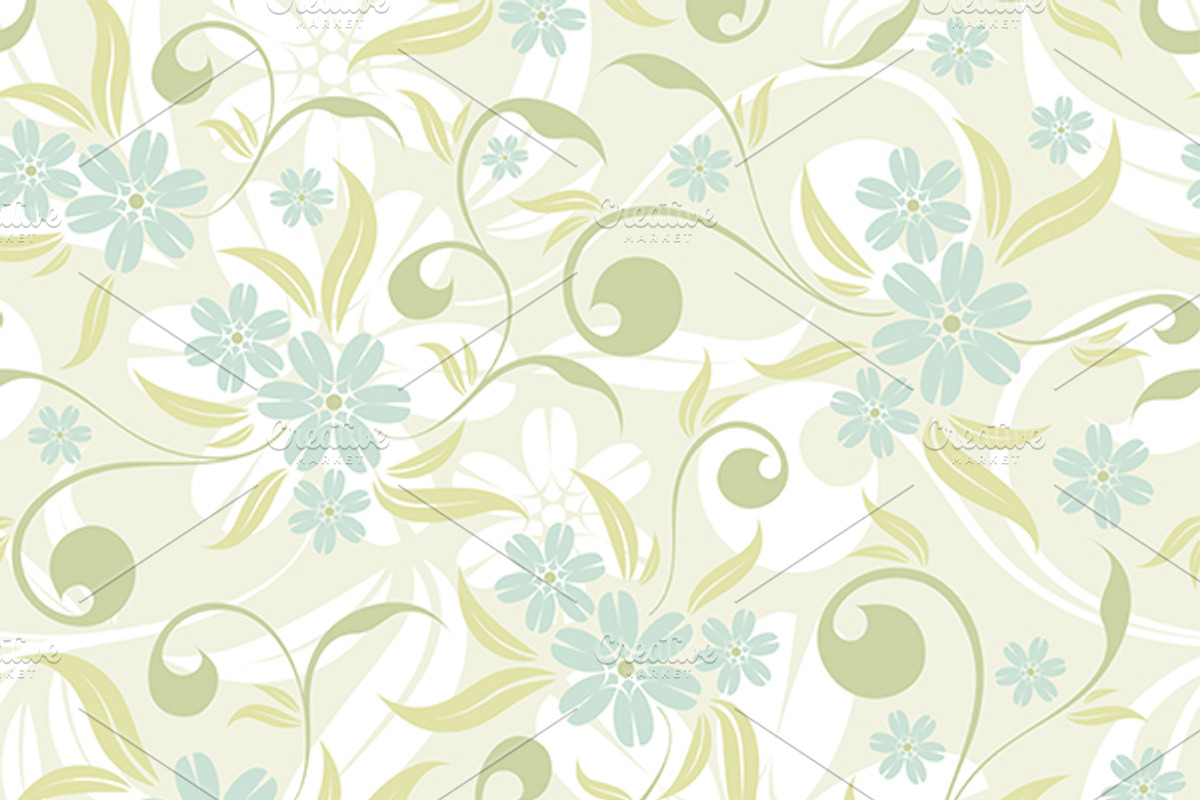 Flower Seamless Patterns, a Pattern Graphic by TAlex (Photo 4 of 6)