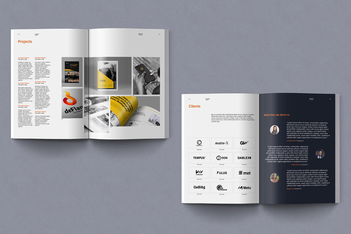 Kreatype Business Proposal, a Brochure Template by Kreatype Studio (Photo 6 of 12)