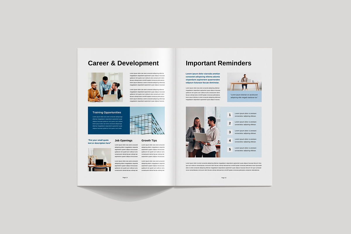 Newsletter Template | Canva & Indd, a Magazine Template by Leaflove (Photo 7 of 10)