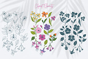 Summer florals & geometric patterns, a Decorative Illustration by CapriceMeDesigns (Thumbnail 3 of 18)
