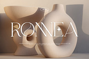 Ronnea || Modern Minimalist Serif, a Sans Serif Font by Idea Studio (Thumbnail 1 of 10)