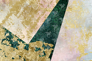 Gold Foil Grunge Textures