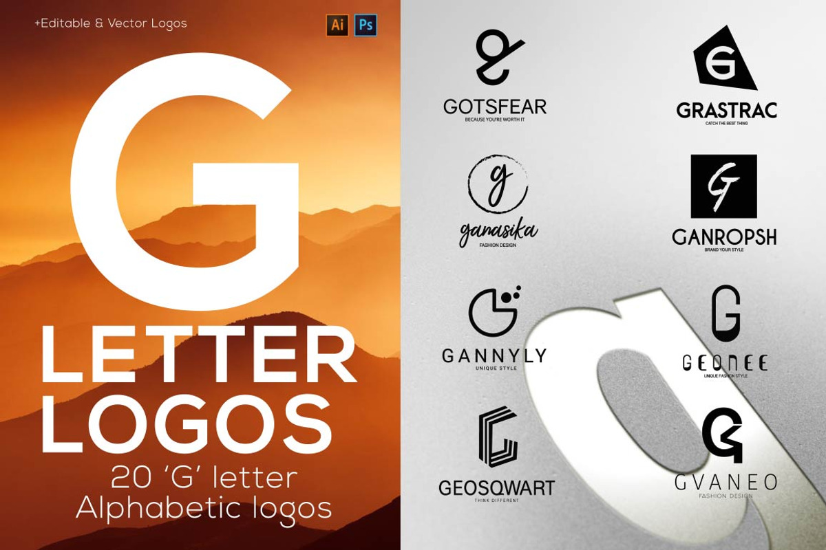 520 A to Z Logos Bundle, a Branding & Logo Template by AN Productions (Photo 17 of 58)