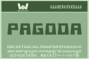 Sculpture font, a Font by weknow (Thumbnail 3 of 5)