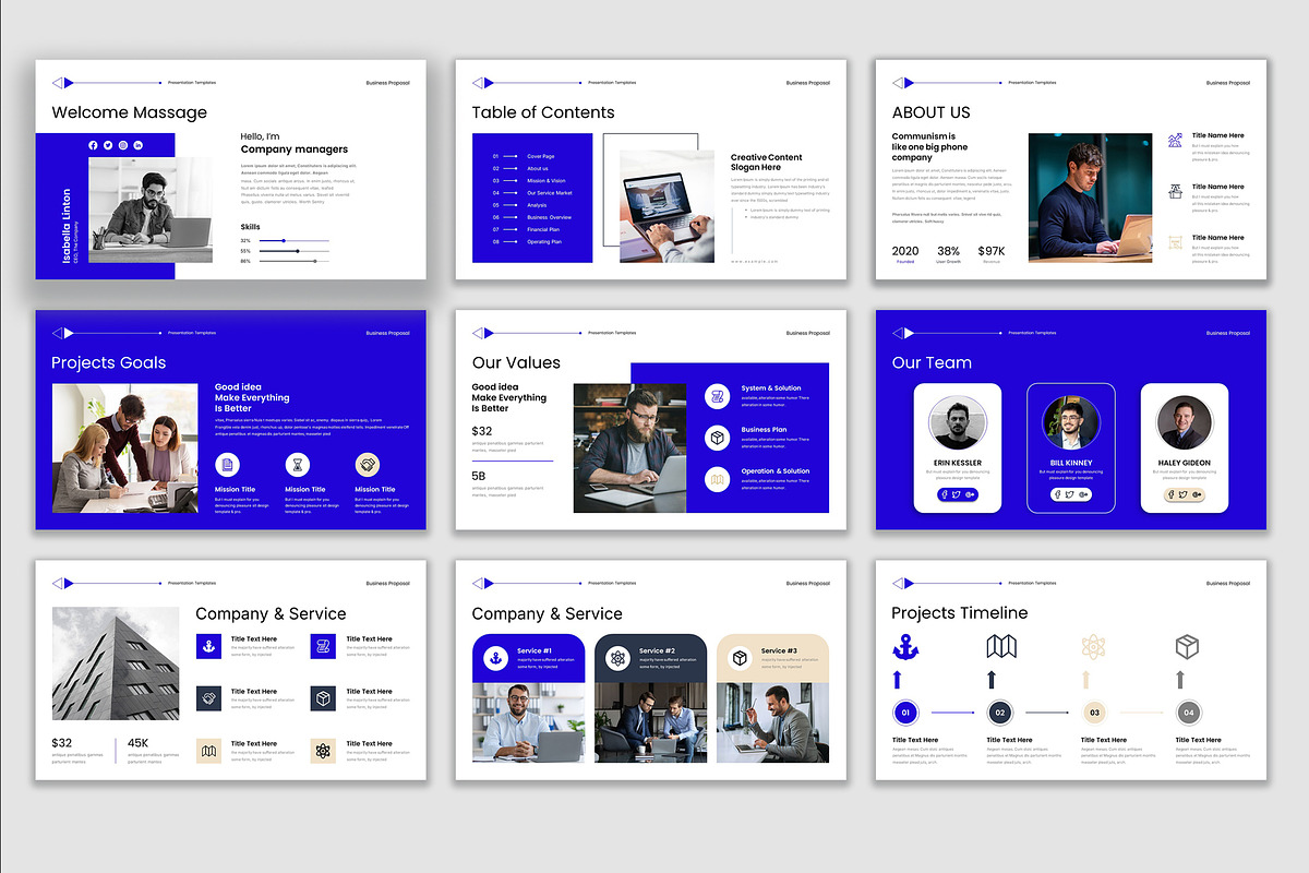 Business Proposal Template, a Presentation Template by Pradaxa (Photo 6 of 6)