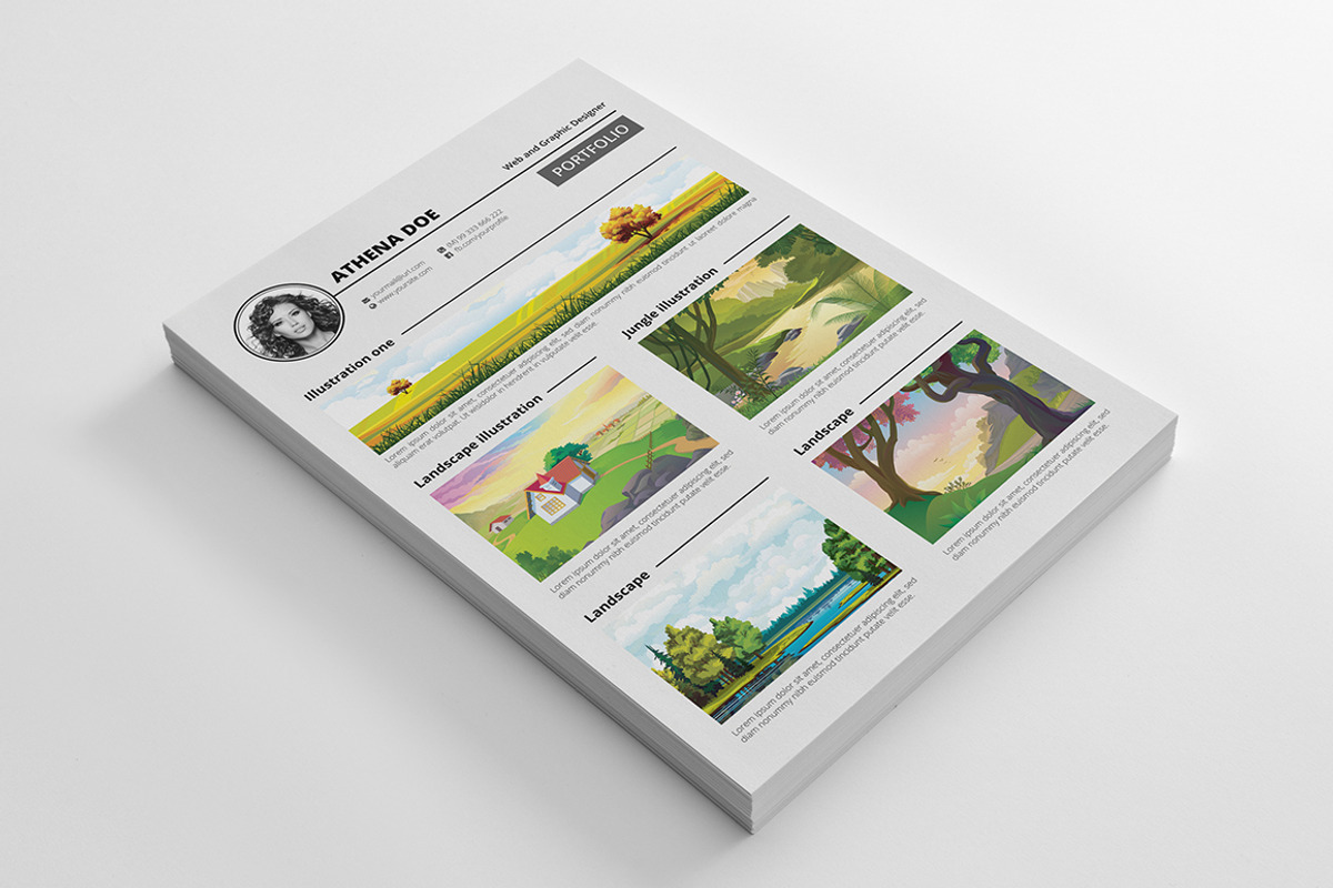 Resume With MS Word, a Resume Template by Rongmistiry (Photo 3 of 4)