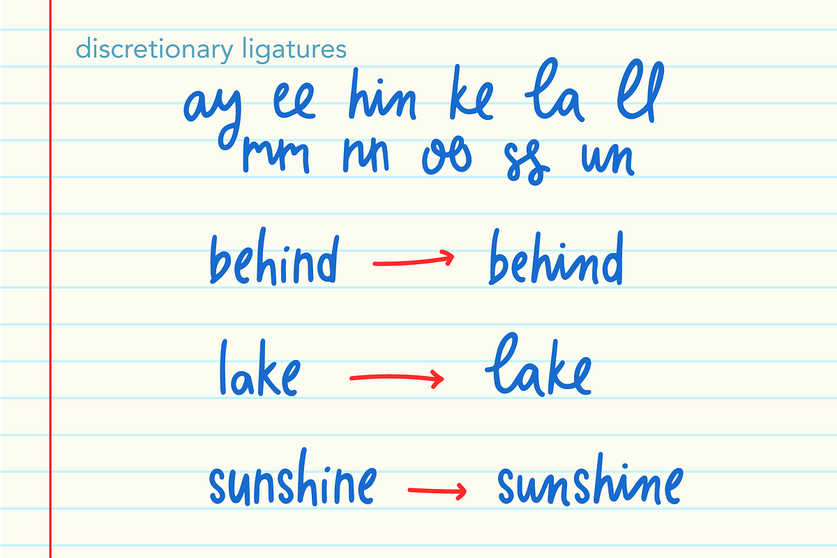 Paper Airplanes Handwritten Font, a Handwritten Font by Kellie Jayne Studio (Photo 4 of 9)