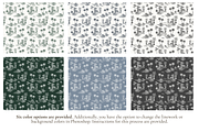 Swamp Toile de Jouy Pattern, a Pattern Graphic by Hughes Studio (Thumbnail 2 of 8)