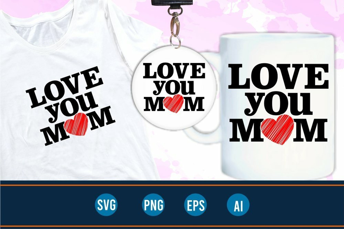 Mothers Day SVG Design Bundle, an Object Graphic by D2PUTRI (Photo 14 of 27)