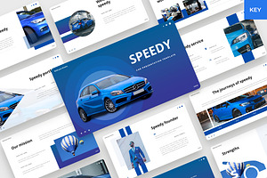 Speedy - Car Keynote Template