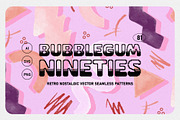 1990s Nostalgic Vector Patterns, a Pattern Graphic by angelainthefields (Thumbnail 1 of 9)