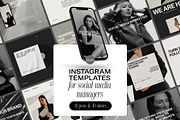 Instagram Templates Post and Stories, a Social Media Template by Digital&Chic (Thumbnail 1 of 6)