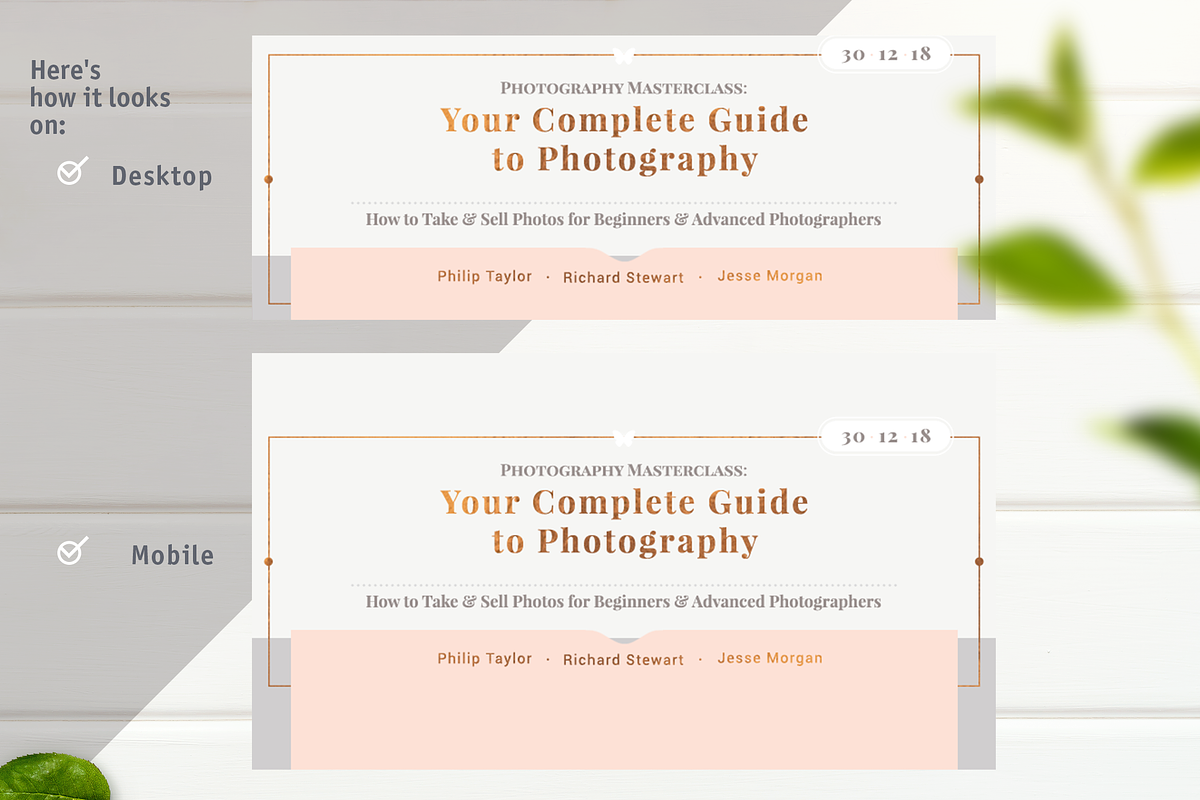 8 Facebook Cover Templates, a Social Media Template by ArealPro (Photo 2 of 10)