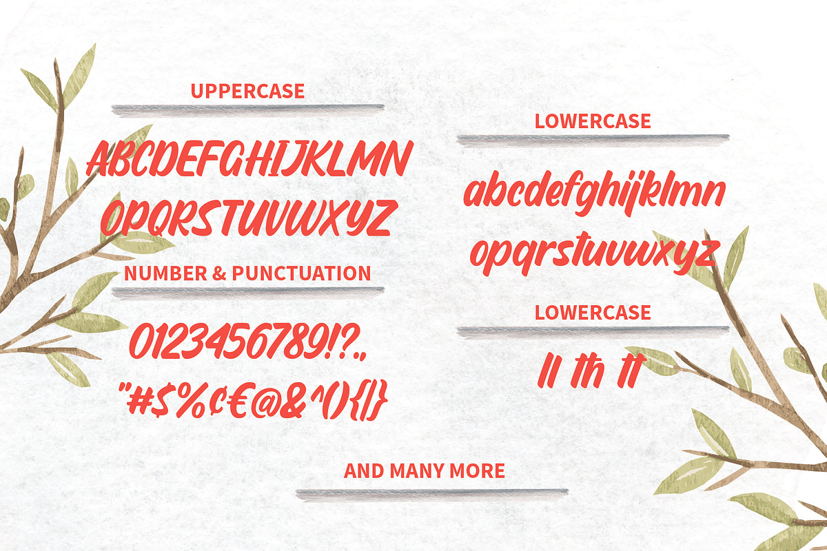 Sendang Mulyo $2 Font Display preview 5