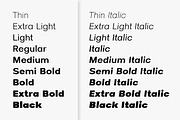Raela – Modern Geometric Sans, a Sans Serif Font by Lettertype Studio (Thumbnail 2 of 10)