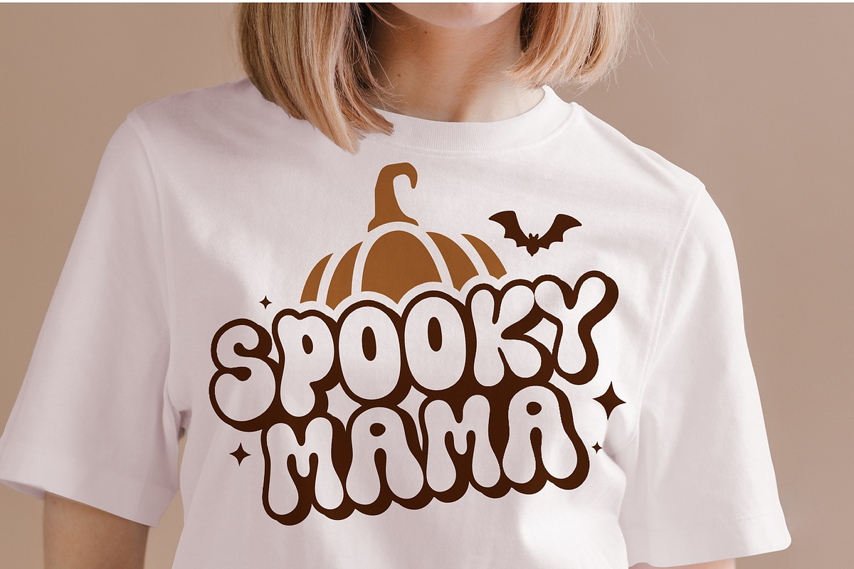 Retro Spooky - Retro Halloween font, a Handwritten Font by BitongType (Photo 4 of 9)