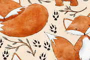 Fox Trail Adventures Pattern, a Pattern Graphic by Rebecca Flaherty (Thumbnail 3 of 3)
