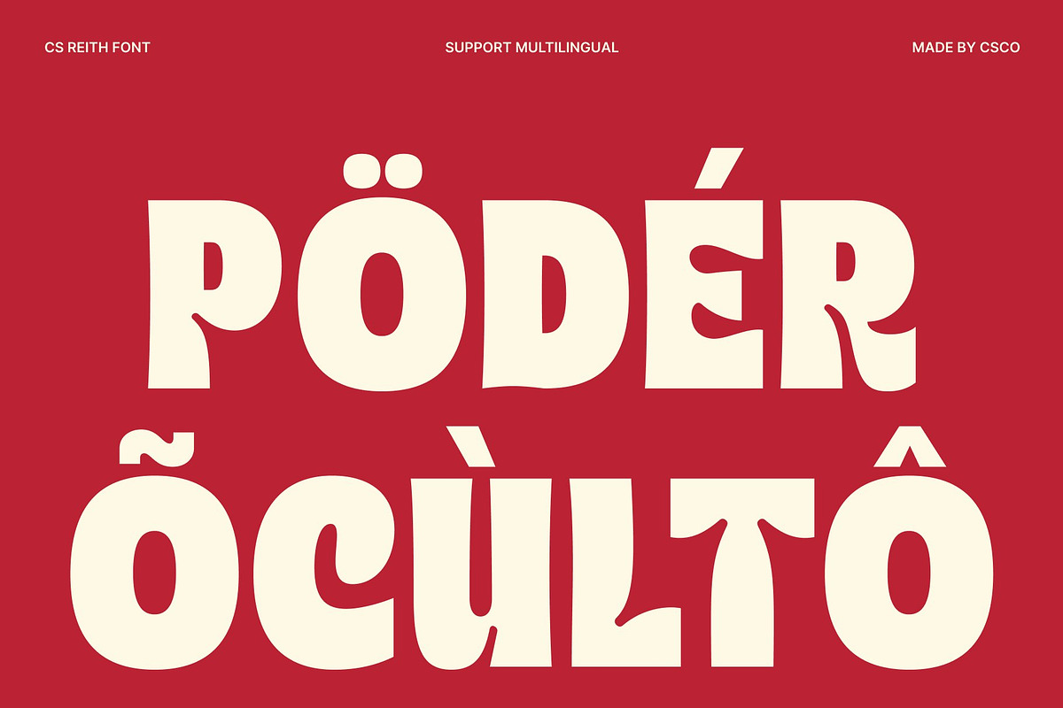 CS Reith – Bold Sans Serif, a Sans Serif Font by Craft Supply Co. (Photo 7 of 8)