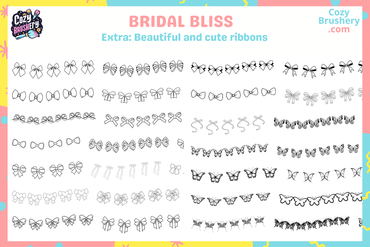 Procreate Lace Brushes, a Brush Add-On by Cozy Brushery (Photo 6 of 7)