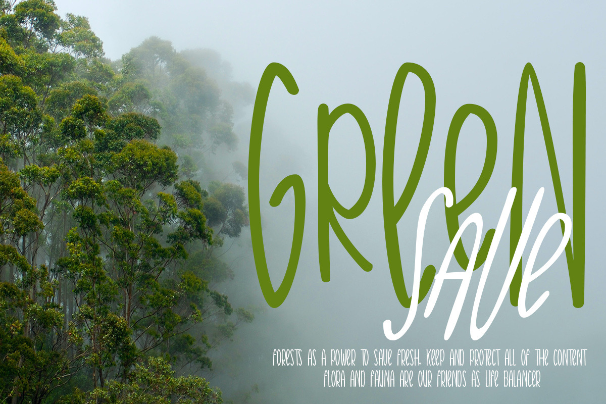 Thin and Glowing, a Font by Bramcreative (Photo 12 of 12)