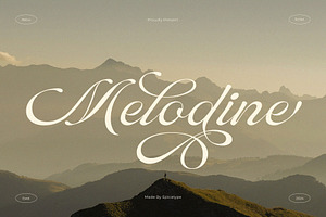 Melodine || Classy Script