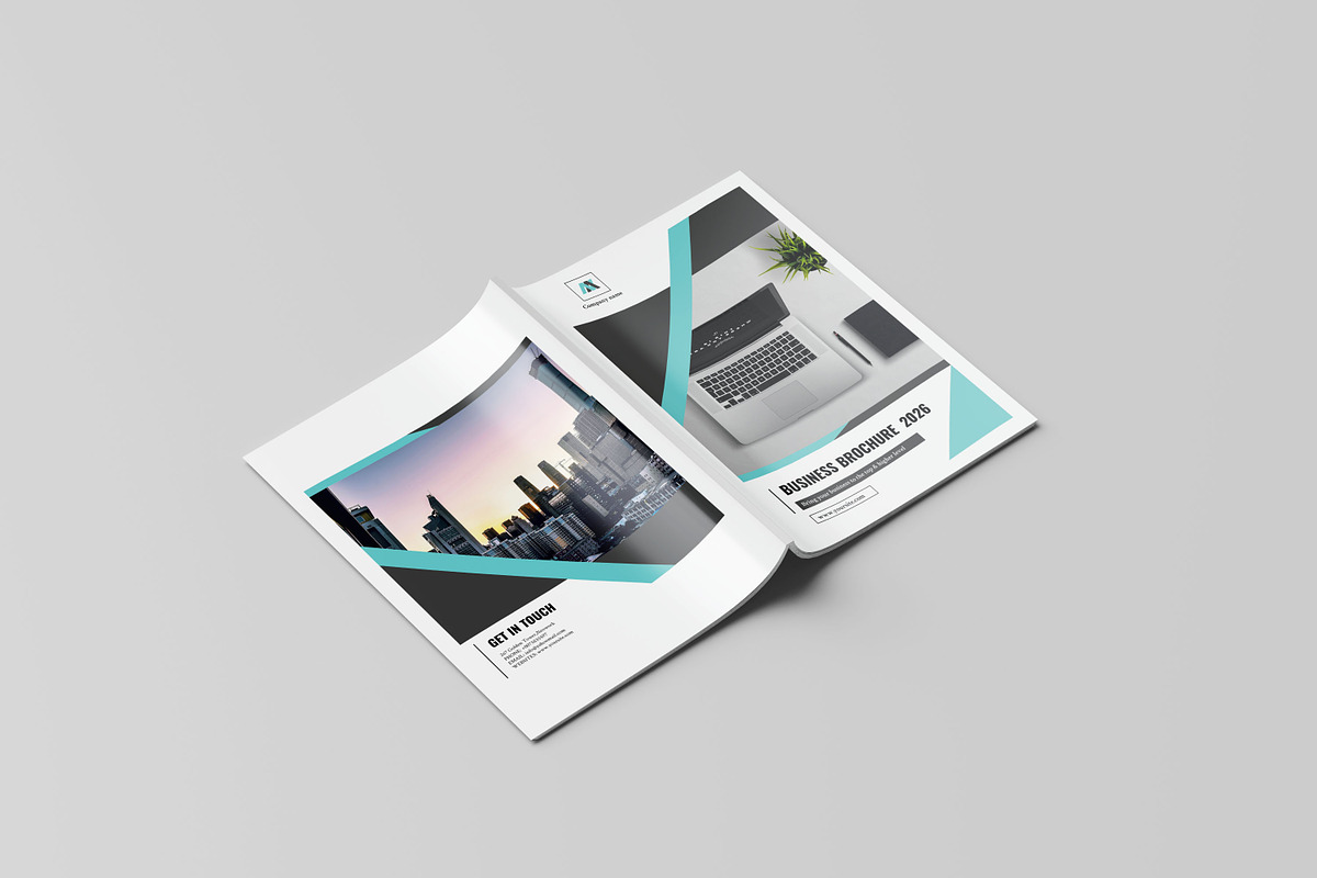 Business Brochure Template, a Brochure Template by Template Shop (Photo 12 of 12)