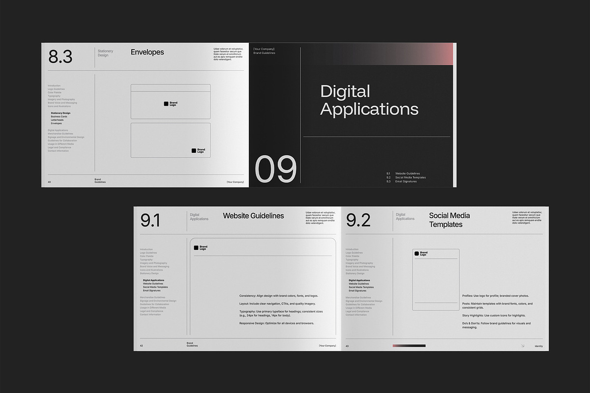 Brand Guidelines - Unioon, a Brochure Template by fakhroo (Photo 13 of 20)