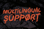 Monster Scream Retro Horror Font, a Sans Serif Font by BilberryCreates (Thumbnail 9 of 9)
