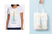 Dubai - Skyline, an Outline Icon by Uniko Studio (Thumbnail 6 of 6)