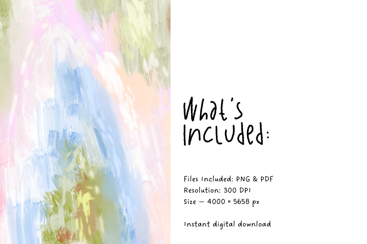 Lustre Mist: Watercolor Oil Textures, a Background Graphic by The Journey Atelier (Photo 2 of 18)