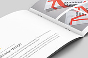 Graphic Design Portfolio Brocure A4, a Brochure Template by buttonpl (Thumbnail 5 of 10)