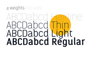 Midmoon Gothik typeface family, a Sans Serif Font by Andy Peat (Thumbnail 3 of 9)