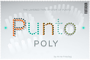 Punto Poly, a Sans Serif Font by fontador