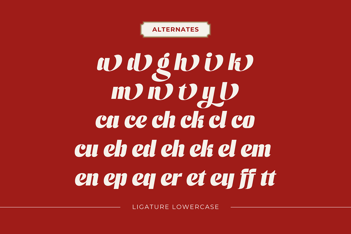 Keryla Retro - Branding Logo Font, a Sans Serif Font by Nirmana Visual (Photo 5 of 11)