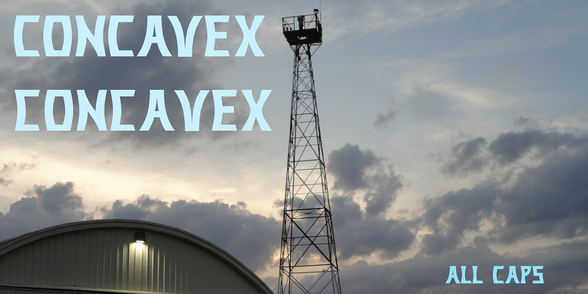 Concavex, a Sans Serif Font by Ingrimayne Type (Photo 2 of 7)