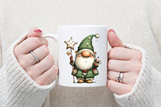Whimsical Santa Claus Clipart, an Illustration by designcity5 (Thumbnail 4 of 5)