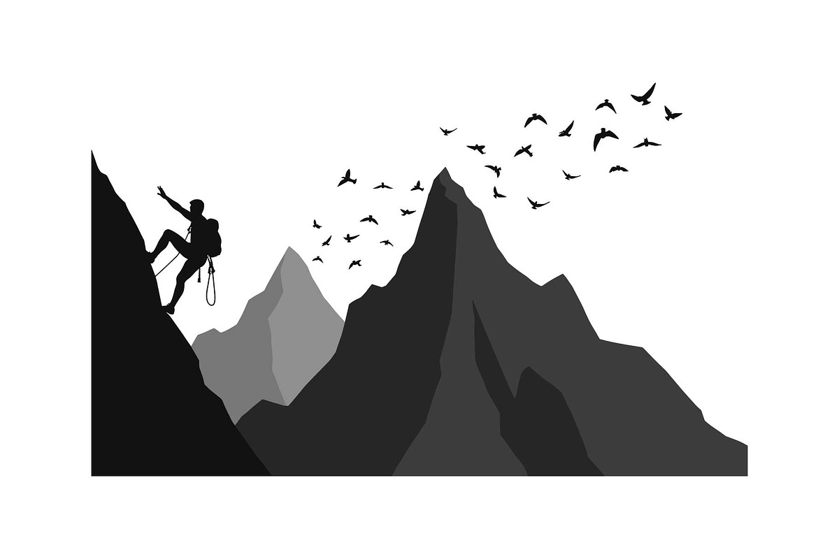 Mountain Adventure Silhouette Bundle, an Object Graphic by Gfx_Store (Photo 5 of 16)