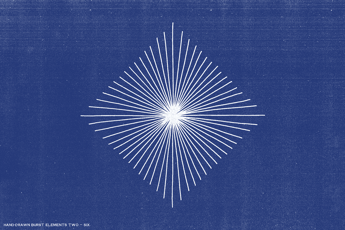 36 hand-drawn burst elements, an Object Graphic by The Shop (Photo 5 of 25)
