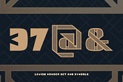Executa - Bold Art Deco + Freebies, a Sans Serif Font by Parker Creative (Thumbnail 9 of 12)