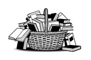 50 Woven Basket Vector Bundle, an Illustration by Designs_River (Thumbnail 31 of 51)